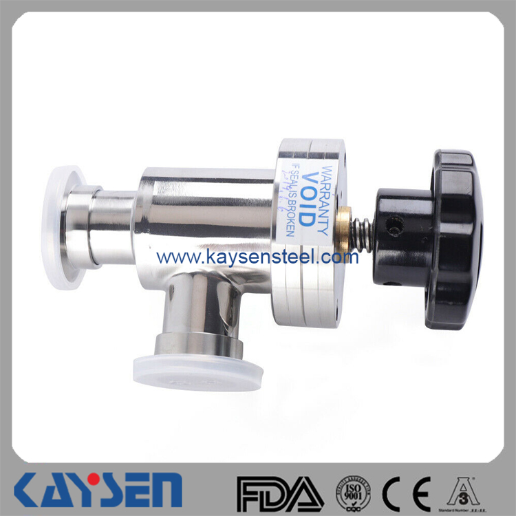 KF vacuum Angle Valve Flap valve with bellows Manually Operated with KF Flange connection Buy
